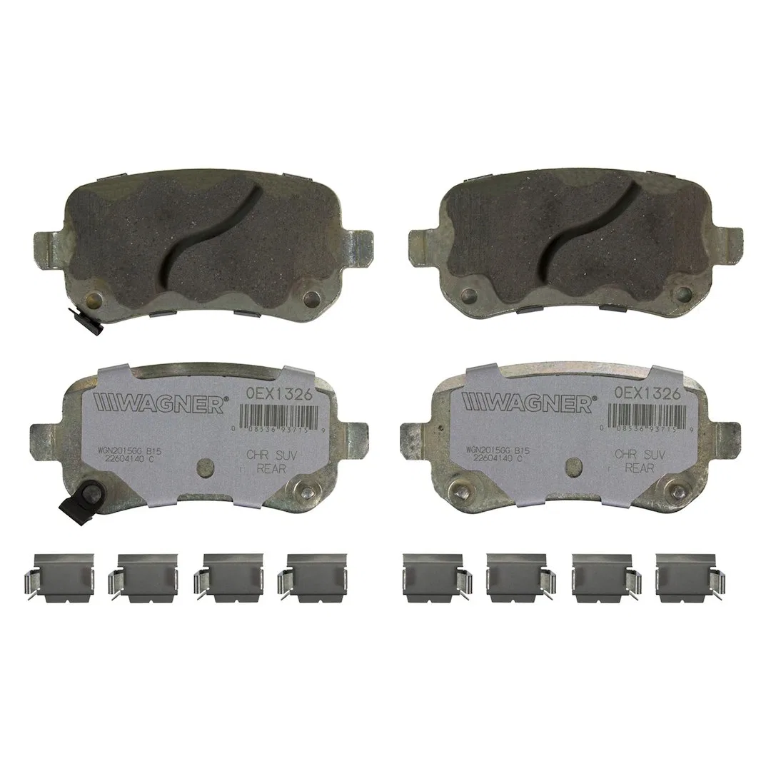 OEX1326 – WAGNER BRAKE Brake Pad, OE Replacement Premium Low-Copper Ceramic